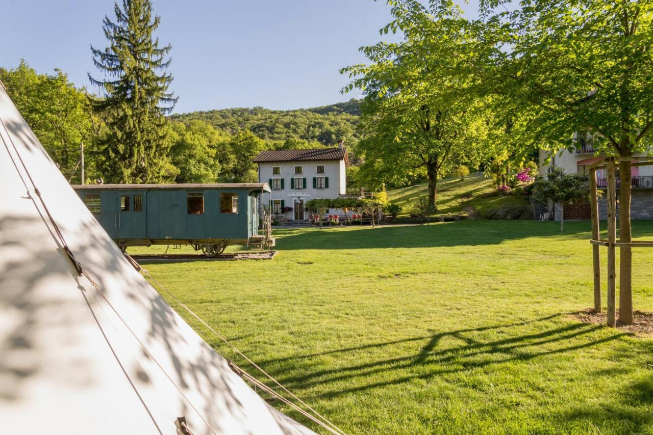 Hotel Ostello&Camping Riposo Losone Exterior foto